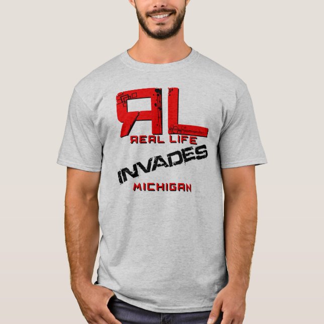 Camiseta ~ Raging 8-15 dos motoristas de domingo (Frente)