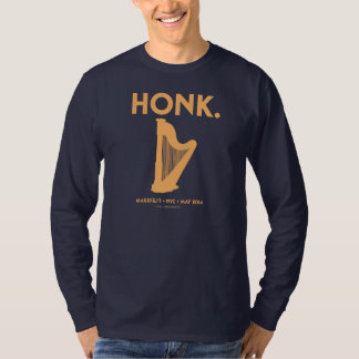 Camiseta Raglan Longo-Sleeved Honk
