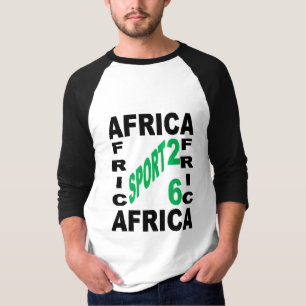 Camiseta Raglan Manga Masculina AFRICA SPORT 26