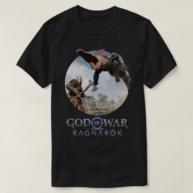 Camiseta Ragnarok Deus Da Guerra (Frente do Design)