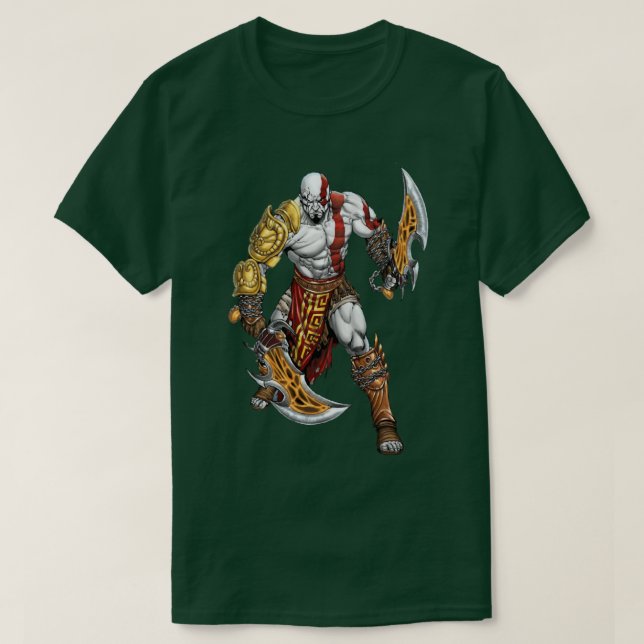 Camiseta Ragnarok Deus De Kratos, Deus Da Guerra (Frente do Design)