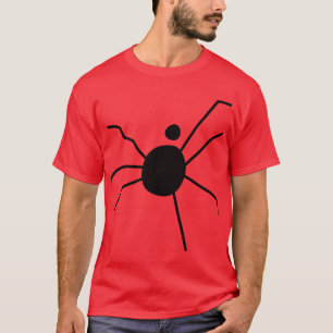 Camiseta ragno do l'uomo do italiano