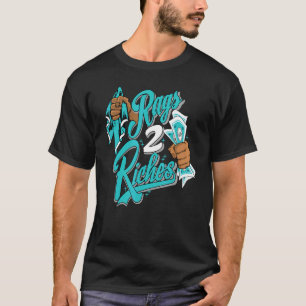 Camiseta Rags 2 Riches Griffey Max 1 Aqua Match