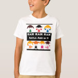 Camiseta Rah Rah Cheerhead Birthday Tshirt<br><div class="desc">Você pode personalizar facilmente nossa camiseta de aniversário Rah Rah Cheerhead antes de fazer pedidos com o nome e a idade do seu filho ou outro texto. Também temos os convites de animação do tema de animação! Se ela ama aplausos, ela vai adorar essas camisetas de tema de aplausos bonitinhas...</div>