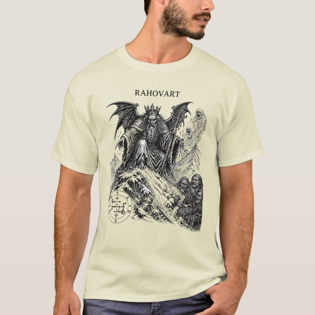 Camiseta Rahovart O Rei da Avalanche Desperta (Frente)