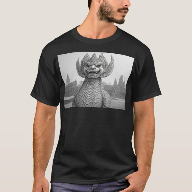 Camiseta Rahu Posing Angkor Wat (Frente)