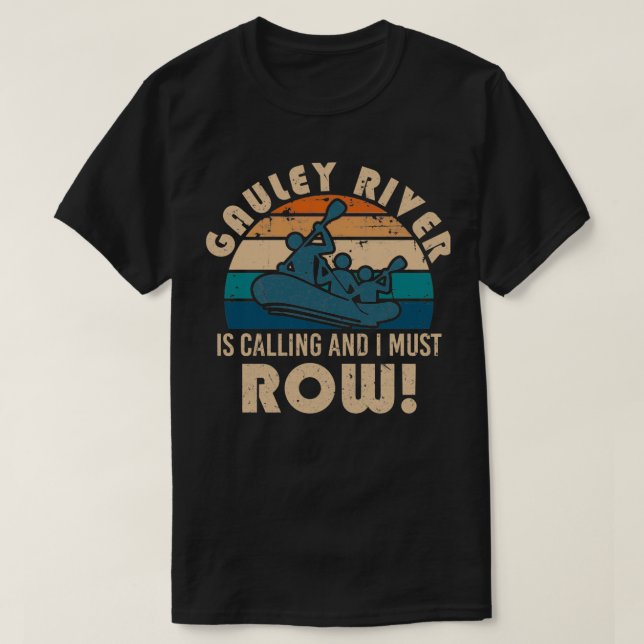 Camiseta Raia do rio Gauley Classic TShirt (Frente do Design)