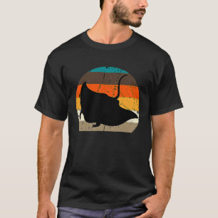Camiseta Raia Manta Retro Vintage Peixe Espinho Oceano Biol