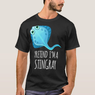 Camiseta Raia Para Fãs de Peixes e Animais Subaquáticos