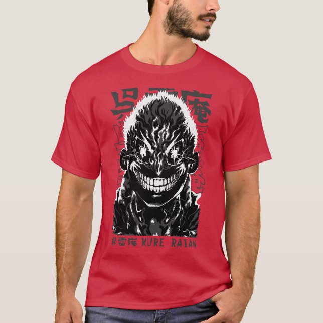 Camiseta Raian Kure Madness KENGAN ASHURA OMEGA Manga Anime (Frente)