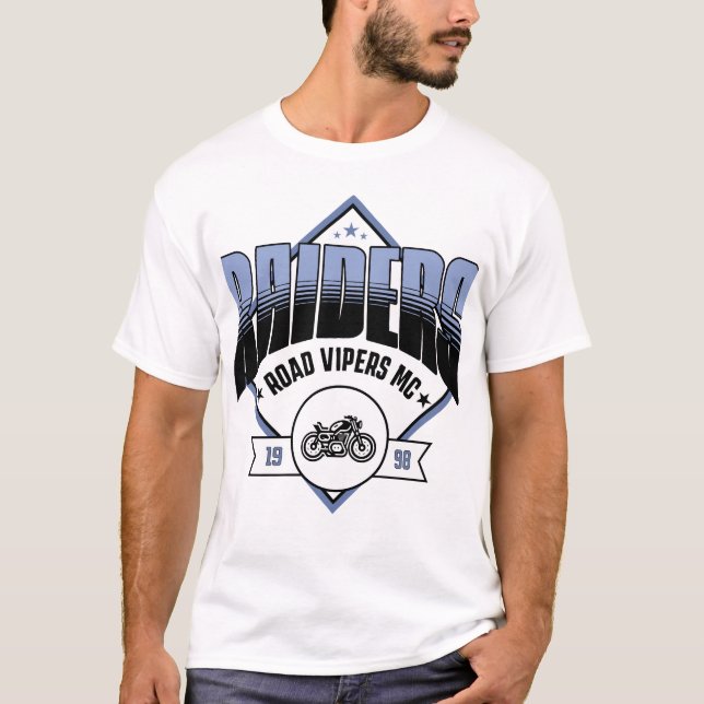 Camiseta Raiders Road Vipers MC (Frente)
