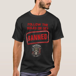 Camiseta Raider's Wasteland Get Banned