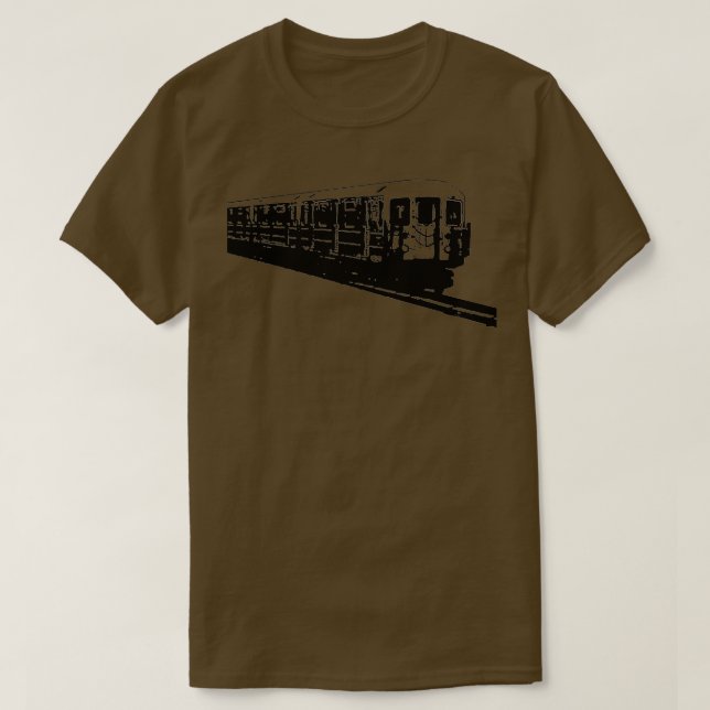 CAMISETA RAILROAD CAR (Frente do Design)