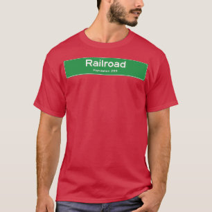 Camiseta Railroad Pennsylvania Sign