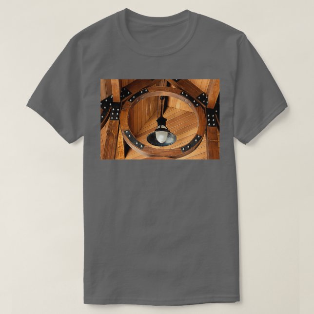 Camiseta Railroad Station Lighting 1 (Frente do Design)