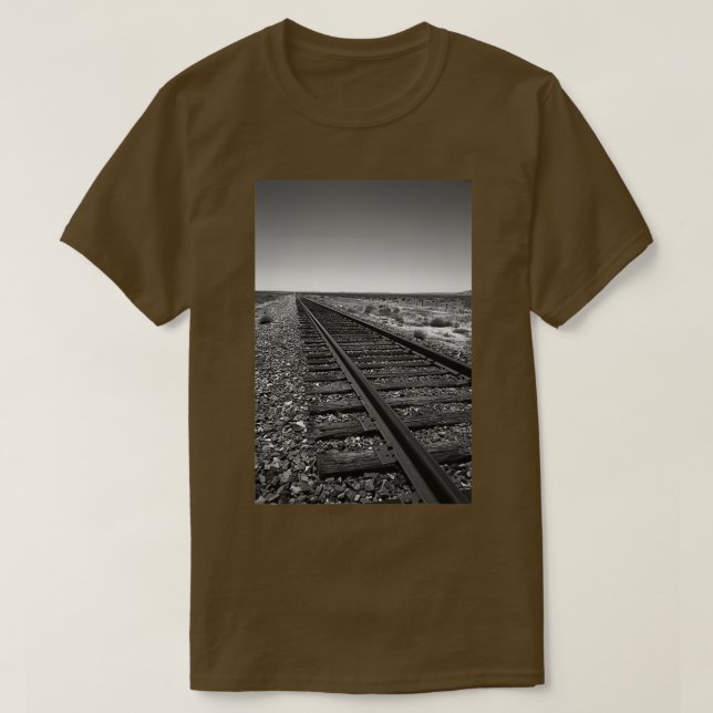 Camiseta Railroad Tracks 10 (Frente do Design)
