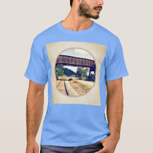 Camiseta Railroad Tracks And Trestle