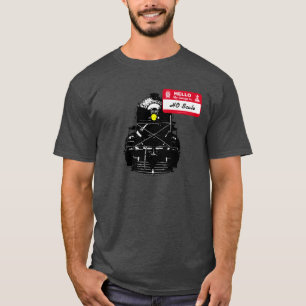 Camiseta Railroader modelo - olá! meu calibre é -