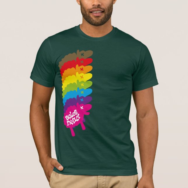 Camiseta rainbow (Frente)