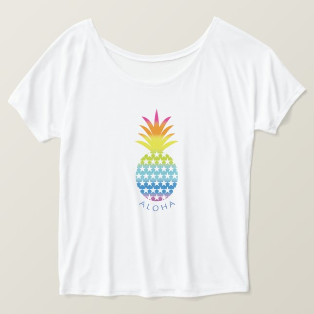 Camiseta rainbow　062 (Frente do Design)