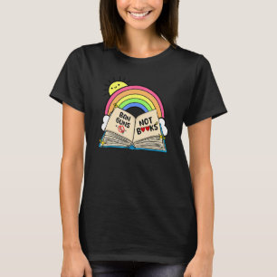 Camiseta Rainbow Ban Guns Não Livros Anti Gun Tee