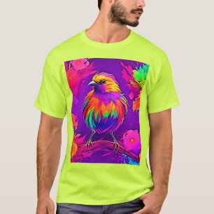 Camiseta Rainbow Bird em Dreamland