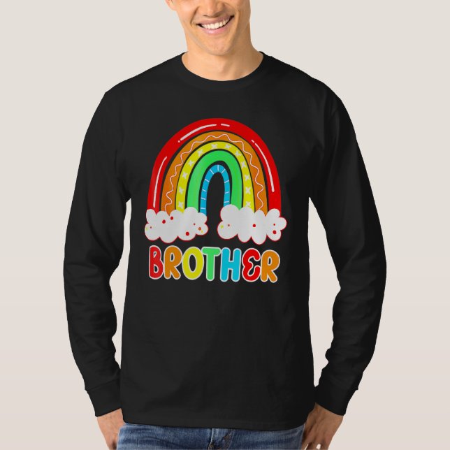 Camiseta Rainbow Brother Happy, Dia Passado Da Escola (Frente)