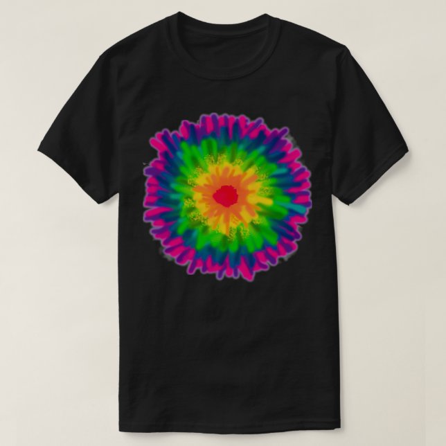 Camiseta Rainbow Bullseye (Frente do Design)