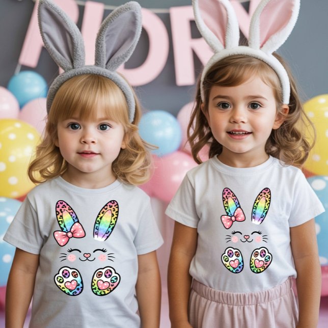 Camiseta Rainbow Bunny (Criador carregado)