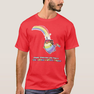 Camiseta Rainbow Butterfly Unicorn Kitten