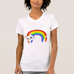 Camiseta Rainbow Cat T-Shirt