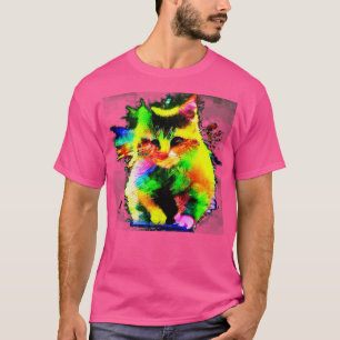 Camiseta Rainbow cats