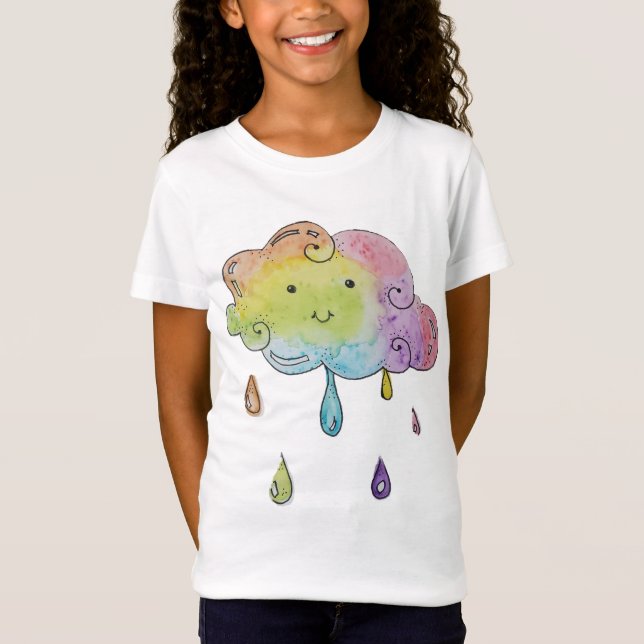 Camiseta Rainbow Cloud (Frente)