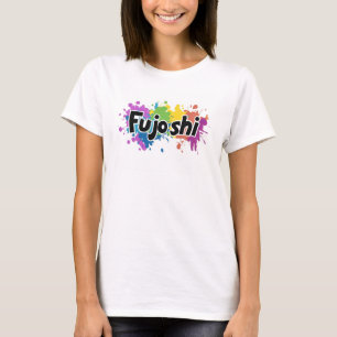 Camiseta Rainbow Colors Fujoshi Slogan