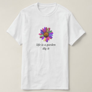 Camiseta Rainbow Daisy