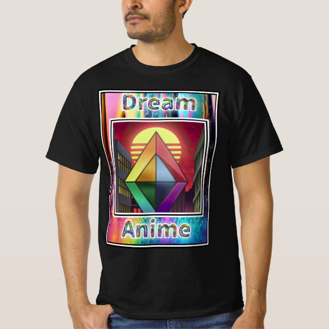 Camiseta Rainbow Diamond Dream Anime (Frente)