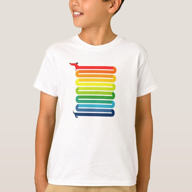Camiseta Rainbow Dog (Frente)