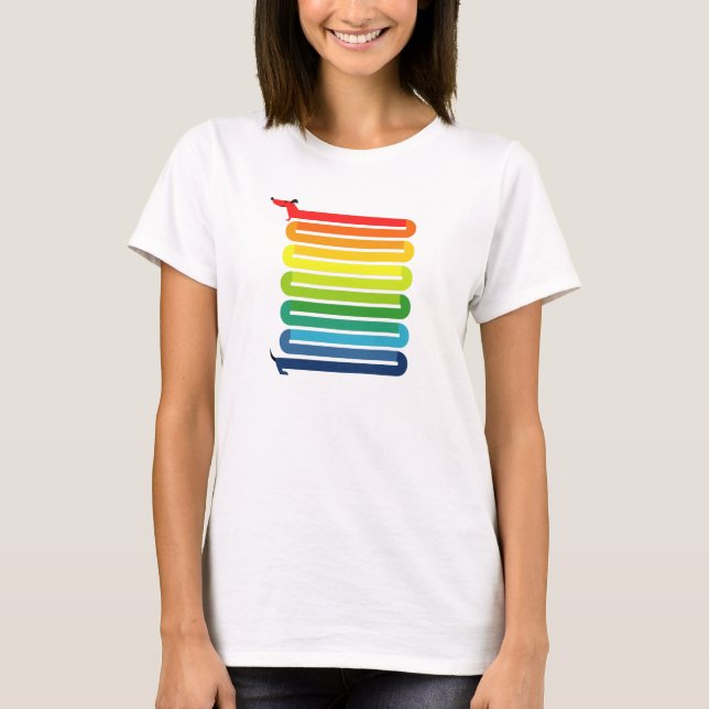 Camiseta Rainbow Dog (Frente)