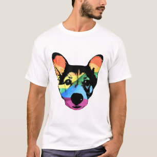 Camiseta Rainbow Dog, t-shirt