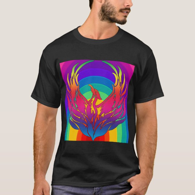 Camiseta Rainbow Dragon (Frente)