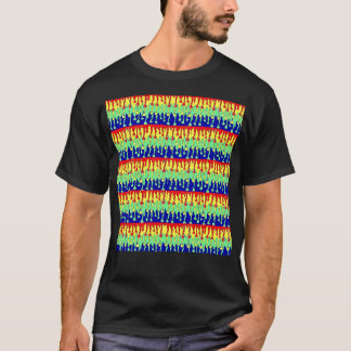 Camiseta Rainbow Drip Patterm by LEG 1