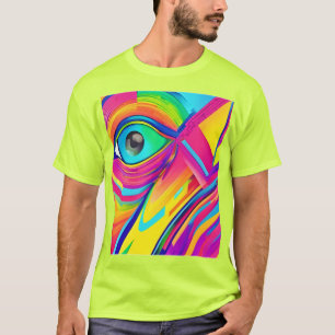 Camiseta Rainbow Eye Wonder Art
