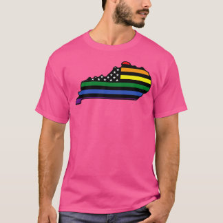 Camiseta Rainbow Flag Kentucky TShirt