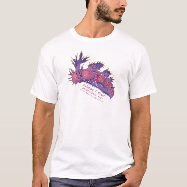 Camiseta Rainbow/Giant Nudibranch T-Shirt (Frente)