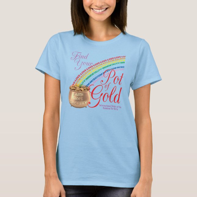 Camiseta Rainbow Girls (Frente)