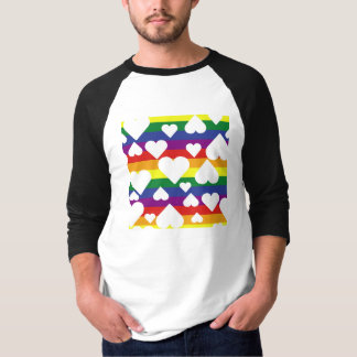 Camiseta Rainbow Graphic Raglan Tee
