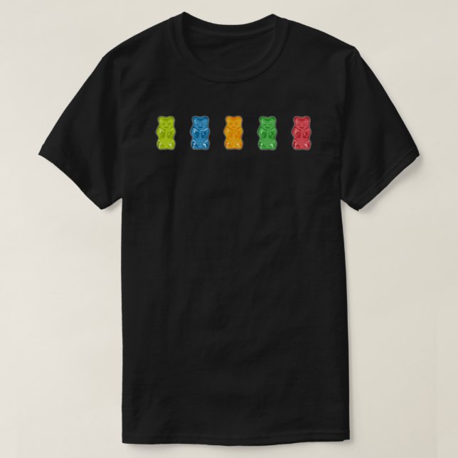 Camiseta Rainbow Gummy Bears Ative T-Shirt.png (Frente do Design)