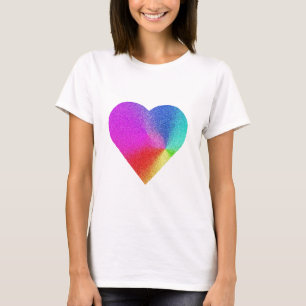 Camiseta Rainbow Heart