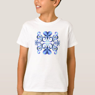 Camiseta Rainbow Heart e Lily