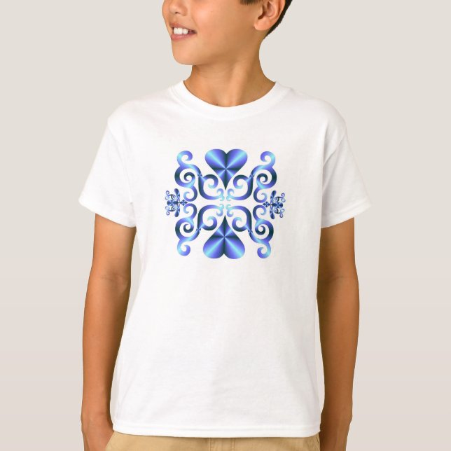 Camiseta Rainbow Heart e Lily (Frente)